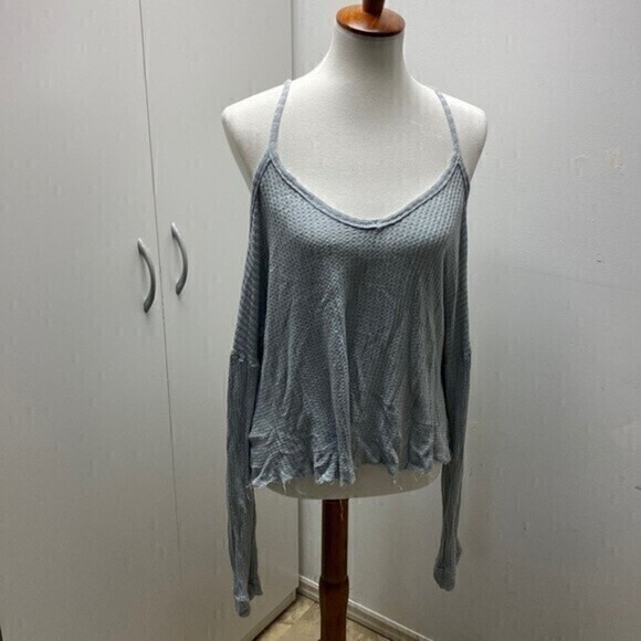 Honey Punch Tops - Honey Punch Waffle off the Shoulder